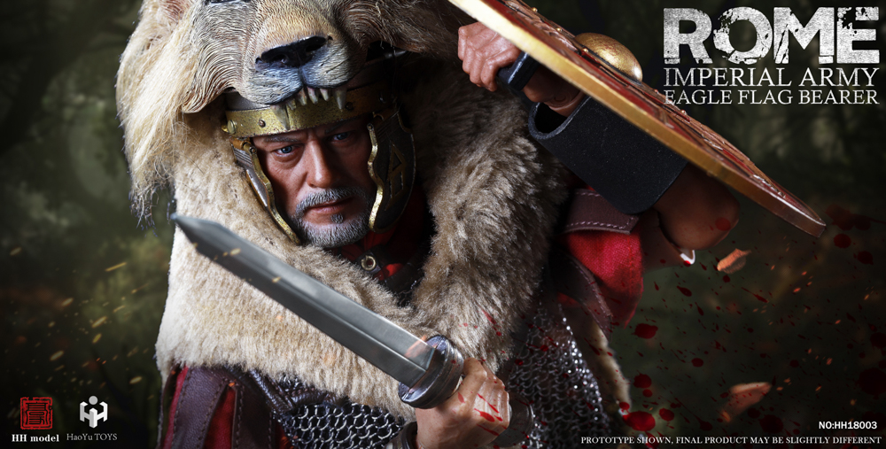 HHMODEL & HAOYUTOYS : 1/6 帝国军团 - 鹰旗手/Aquilifer HH18003