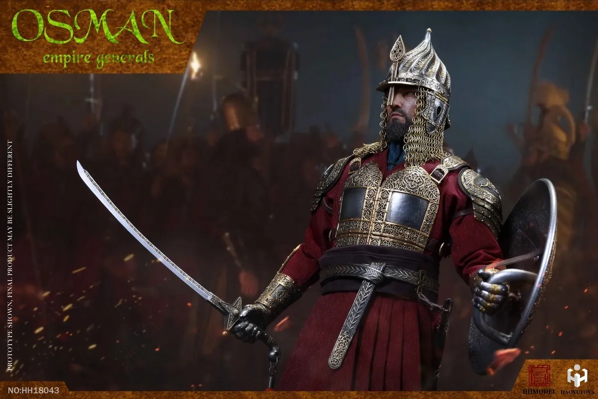 HHMODEL & HAOYUTOYS : 1/6 帝国军团 - 奥斯曼将军 HH18043